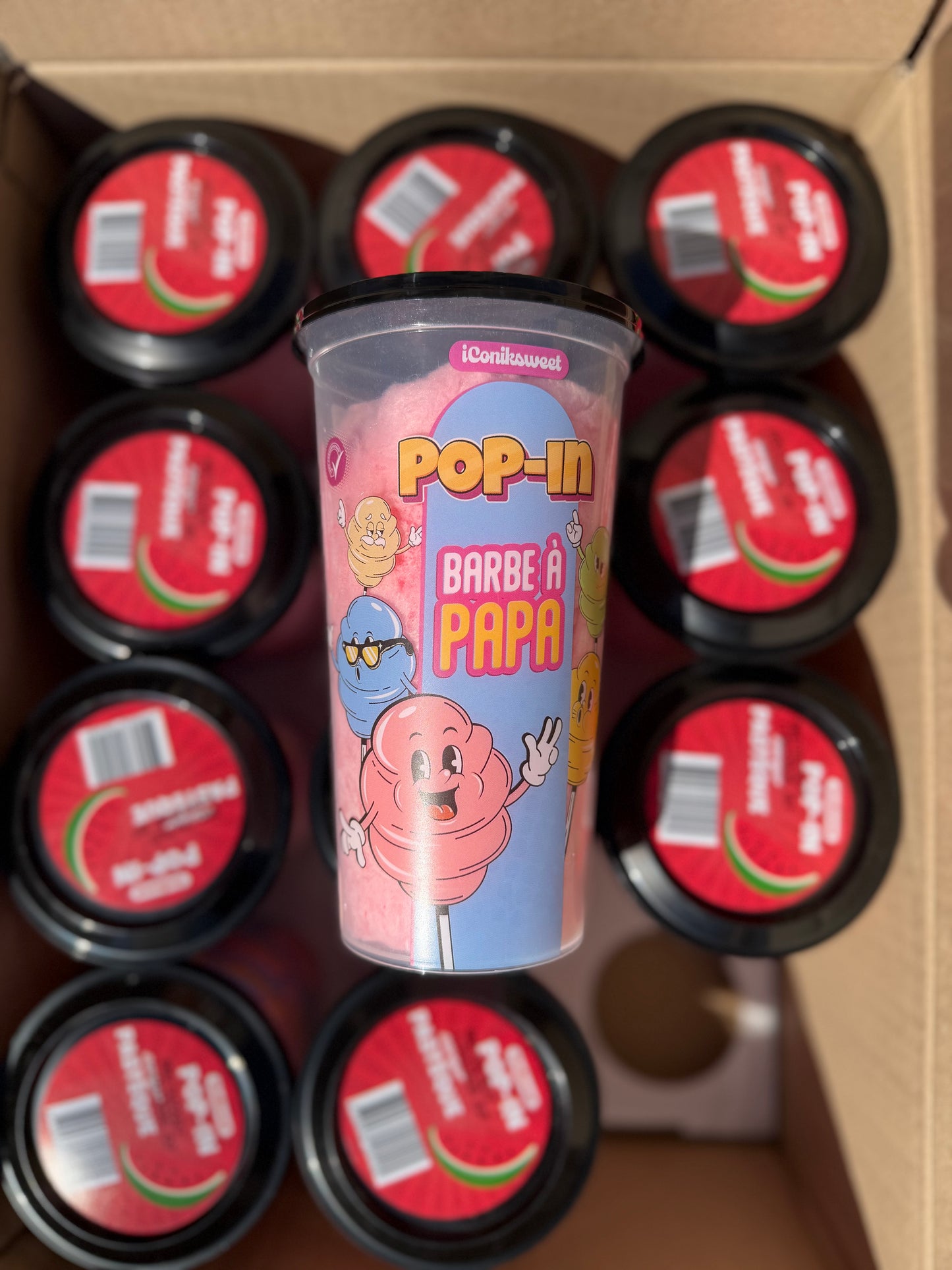 ICONIKSWEET - Barbe à Papa Pastèque
