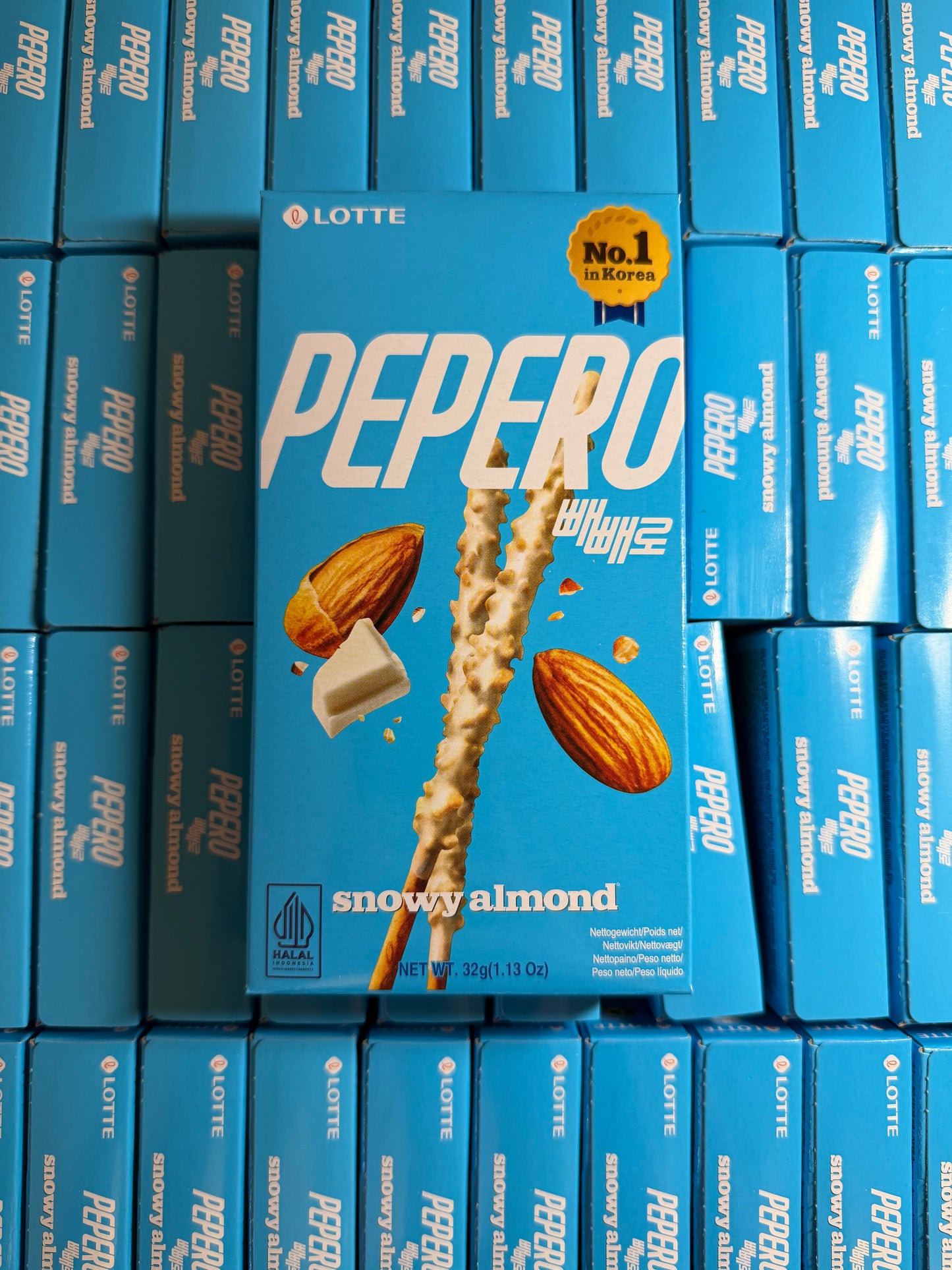 PEPERO - Mikado Chocolat Blanc & Amande