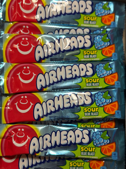 AIRHEADS - Bonbon Framboise Bleue Acide