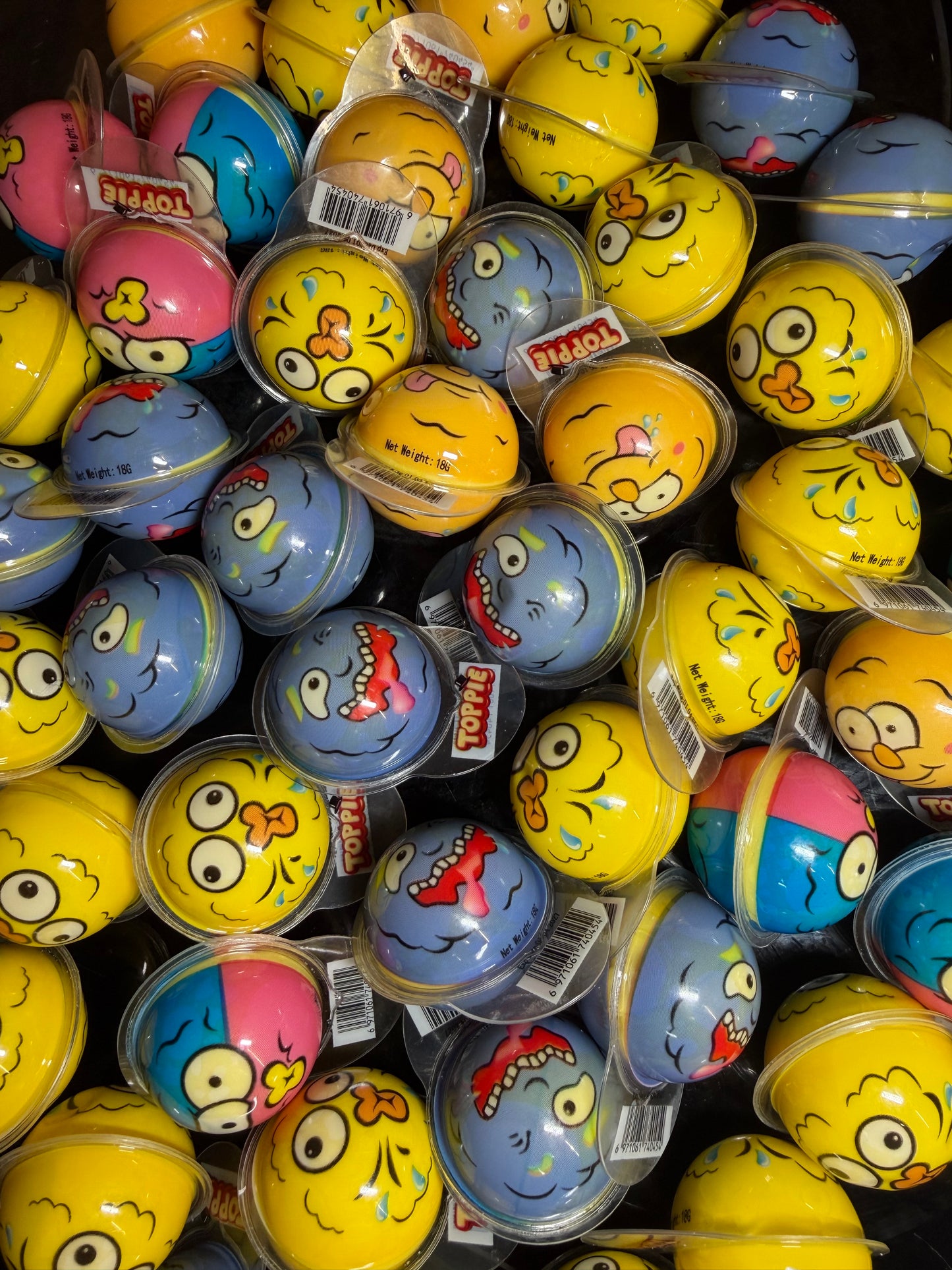 TOPPIE - Bonbons Gélifiés Acidulés Sour Face (HALAL)