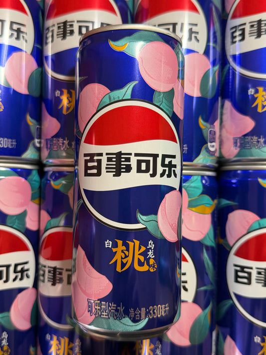 PEPSI CHINE - Pêche Oolong