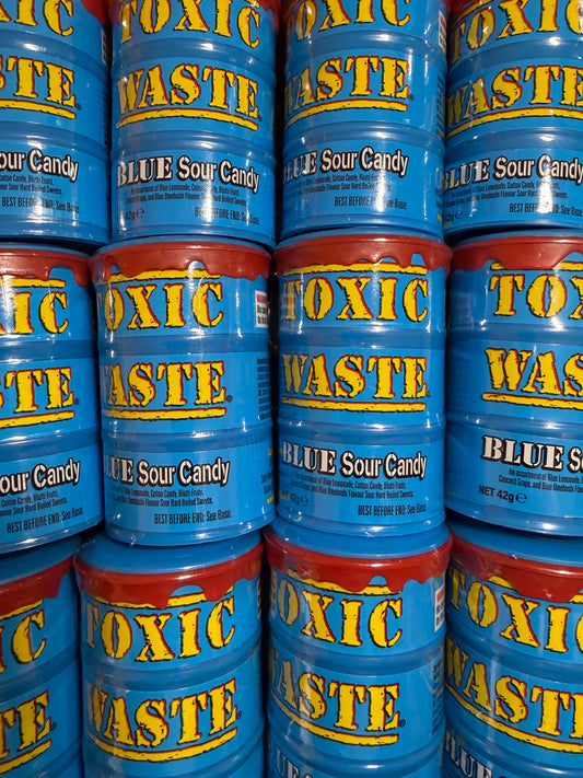 BONBON TOXIC WASTE – 5 saveurs (Blue Drum Sour Candy)
