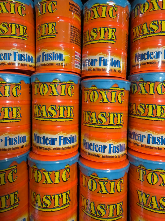 BONBONSTOXIC WASTE - 5 saveurs (Nuclear Fusion Sour Candy Drum)